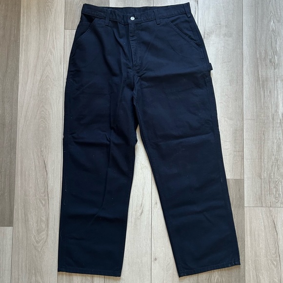 Carhartt Loose Fit Men's Carpenter Pants Size 32 - Picture 4 of 8